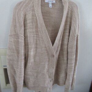 Peace Love World Button Cardigan Size s oversized